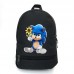 Рюкзак BIG Соник School Bag (Sonic-06) черный (43 х 30 х 17 см)