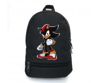 Рюкзак BIG Соник School Bag (Sonic-011) черный (43 х 30 х 17 см)