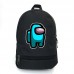 Рюкзак BIG Амонг Ас School Bag (Among Us -04) черный (43 х 30 х 17 см)
