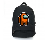 Рюкзак BIG Амонг Ас School Bag (Among Us -06) черный (43 х 30 х 17 см)
