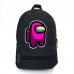 Рюкзак BIG Амонг Ас School Bag (Among Us -07) черный (43 х 30 х 17 см)