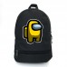 Рюкзак BIG Амонг Ас School Bag (Among Us -09) черный (43 х 30 х 17 см)