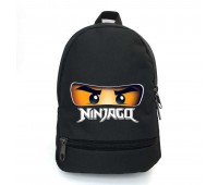 Рюкзак BIG Лего Ниндзяго School Bag (Lego - 01) черный (43 х 30 х 17 см)