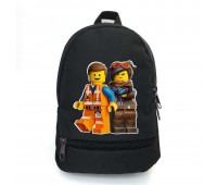 Рюкзак BIG Лего School Bag (Lego - 02) черный (43 х 30 х 17 см)