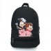Рюкзак BIG Гравити Фолз School Bag (GF - 01) черный (43 х 30 х 17 см)