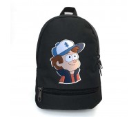 Рюкзак BIG Гравити Фолз School Bag (GF - 04) черный (43 х 30 х 17 см)