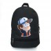 Рюкзак BIG Гравити Фолз School Bag (GF - 04) черный (43 х 30 х 17 см)