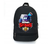 Рюкзак BIG Бравл Старс 8 Бит School Bag (BS -03) черный (43 х 30 х 17 см)