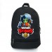 Рюкзак BIG Бравл Старс Биби Зомби School Bag (BS -08) черный (43 х 30 х 17 см)