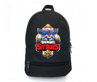 Рюкзак BIG Бравл Старс Вольт Палладин School Bag (BS -011) черный (43 х 30 х 17 см)