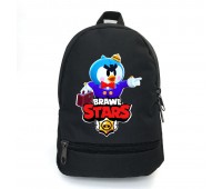 Рюкзак BIG Бравл Старс Мистер П School Bag (BS -030) черный (43 х 30 х 17 см)