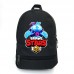 Рюкзак BIG Бравл Старс Скуик School Bag (BS -039) черный (43 х 30 х 17 см)