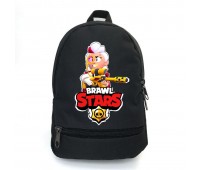 Рюкзак BIG Бравл Старс Белль School Bag (BS -041) черный (43 х 30 х 17 см)
