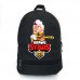 Рюкзак BIG Бравл Старс Белль School Bag (BS -041) черный (43 х 30 х 17 см)