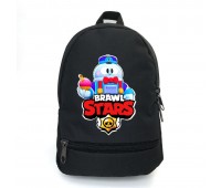 Рюкзак BIG Бравл Старс Лу School Bag (BS -042) черный (43 х 30 х 17 см)