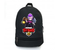 Рюкзак BIG Бравл Старс Мортис School Bag (BS -045) черный (43 х 30 х 17 см)