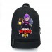 Рюкзак BIG Бравл Старс Мортис School Bag (BS -045) черный (43 х 30 х 17 см)