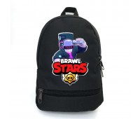 Рюкзак BIG Бравл Старс Френк School Bag (BS -049) черный (43 х 30 х 17 см)