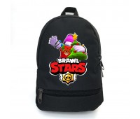Рюкзак BIG Бравл Старс Френк School Bag (BS -052) черный (43 х 30 х 17 см)