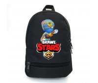 Рюкзак BIG Бравл Старс Тара School Bag (BS -058) черный (43 х 30 х 17 см)