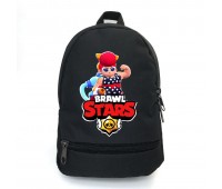 Рюкзак BIG Бравл Старс Пэм School Bag (BS -062) черный (43 х 30 х 17 см)