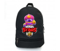 Рюкзак BIG Бравл Старс Джин School Bag (BS -063) черный (43 х 30 х 17 см)