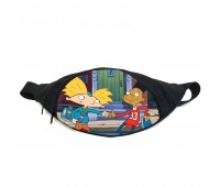 Поясная сумка бананка Эй Арнольд (GB- Hey Arnold 01) Gear Bag черная