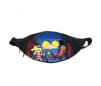 Поясная сумка бананка Эй Арнольд (GB- Hey Arnold 03) Gear Bag черная
