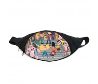 Поясная сумка бананка Эй Арнольд (GB- Hey Arnold 04) Gear Bag черная