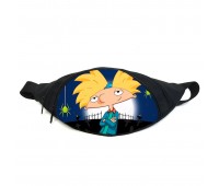 Поясная сумка бананка Эй Арнольд (GB- Hey Arnold 06) Gear Bag черная