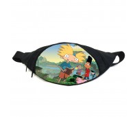 Поясная сумка бананка Эй Арнольд (GB- Hey Arnold 07) Gear Bag черная