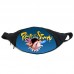 Поясная сумка бананка Шоу Рена и Стимпи (GB- The Ren & Stimpy Show 01) Gear Bag черная