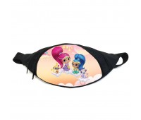 Поясная сумка бананка Шиммер и Шайн (GB- Shimmer & Shine 04) Gear Bag черная