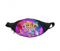 Поясная сумка бананка Шиммер и Шайн (GB- Shimmer & Shine 05) Gear Bag черная