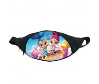 Поясная сумка бананка Шиммер и Шайн (GB- Shimmer & Shine 07) Gear Bag черная