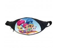 Поясная сумка бананка Шиммер и Шайн (GB- Shimmer & Shine 09) Gear Bag черная