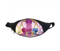 Поясная сумка бананка Шиммер и Шайн (GB- Shimmer & Shine 010) Gear Bag черная
