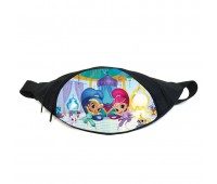 Поясная сумка бананка Шиммер и Шайн (GB- Shimmer & Shine 011) Gear Bag черная