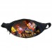 Поясная сумка бананка Приключения Джимми Нейтрона (GB- The Adventures of Jimmy Neutron 02) Gear Bag черная