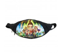 Поясная сумка бананка Приключения Джимми Нейтрона (GB- The Adventures of Jimmy Neutron 03) Gear Bag черная