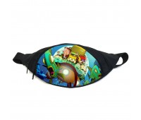 Поясная сумка бананка Ох уж эти детки (GB- Rugrats 02) Gear Bag черная