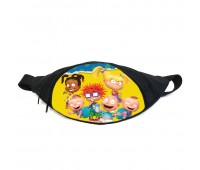 Поясная сумка бананка Ох уж эти детки (GB- Rugrats 04) Gear Bag черная