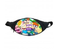 Поясная сумка бананка Ох уж эти детки (GB- Rugrats 06) Gear Bag черная