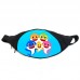 Поясная сумка бананка Акуленок Беби шарк (GB- Baby Shark 03) Gear Bag черная