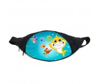 Поясная сумка бананка Акуленок Беби шарк (GB- Baby Shark 07) Gear Bag черная Поясная сумка бананка Акуленок Беби шарк (GB- Baby Shark 07) Gear Bag черная