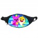 Поясная сумка бананка Акуленок Беби шарк (GB- Baby Shark 08) Gear Bag черная