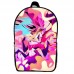 Рюкзак Адский Босс (School Gear bag Helluva Boss 01) черный, 39 х 27 х 14 см