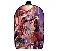Рюкзак Пекельний Бос (School Gear bag Helluva Boss 03) чорний, 39 х 27 х 14 см