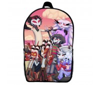 Рюкзак Пекельний Бос (School Gear bag Helluva Boss 06) чорний, 39 х 27 х 14 см