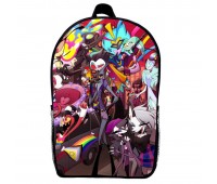Рюкзак Пекельний Бос (School Gear bag Helluva Boss 08) чорний, 39 х 27 х 14 см
